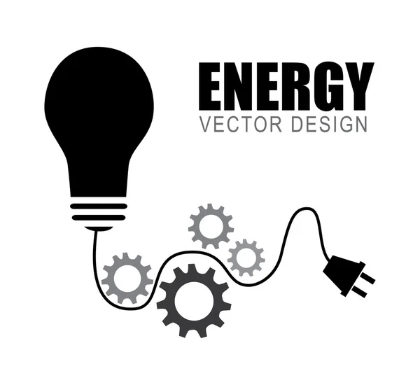 Projekt energii — Wektor stockowy