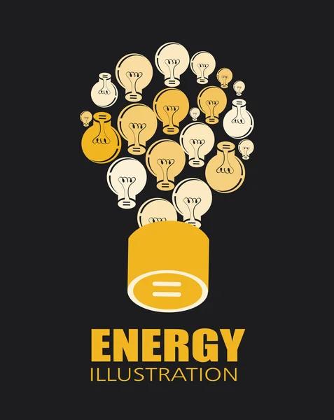 Energy design — Stock Vector