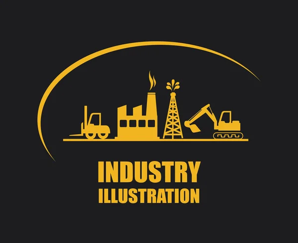 Industriedesign — Stockvektor