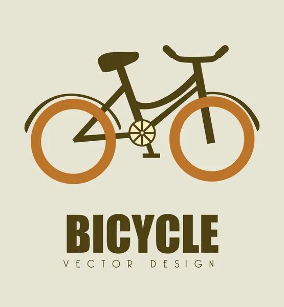 Diseño de bicicleta — Archivo Imágenes Vectoriales