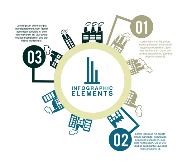 Diseño industrial — Vector de stock