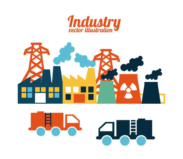 Industry design — Stock Vector