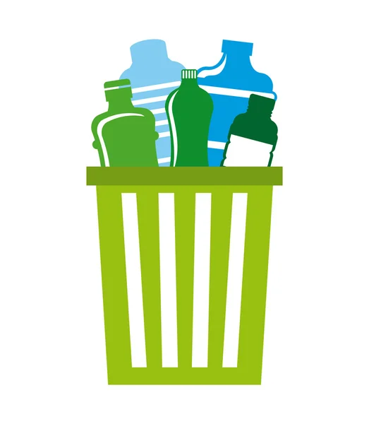 Projeto de reciclagem —  Vetores de Stock