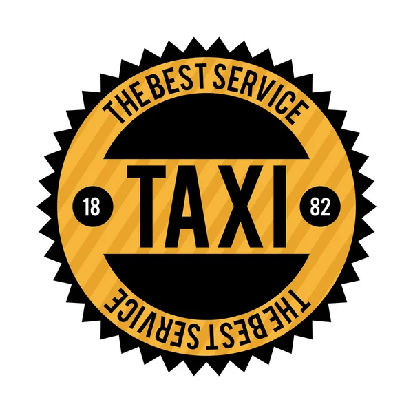 Conception de taxi — Image vectorielle