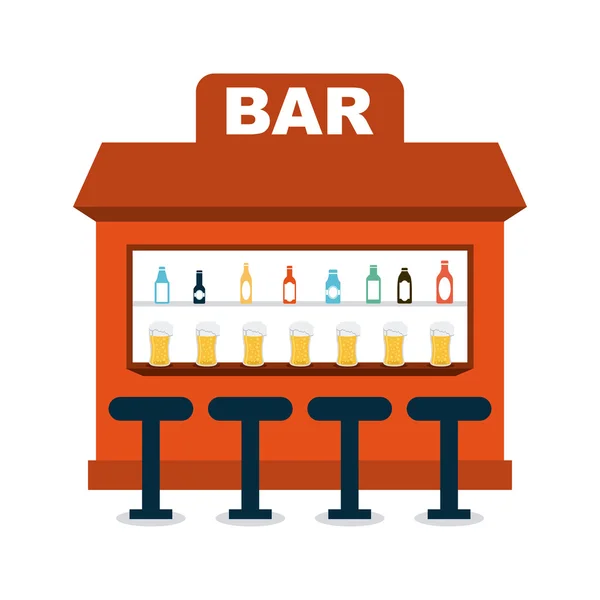 Design de bar — Vetor de Stock