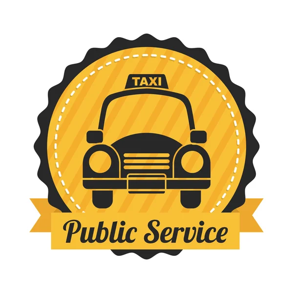 Progettazione taxi — Vettoriale Stock