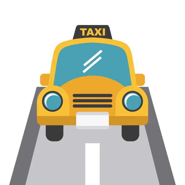 Conception de taxi — Image vectorielle