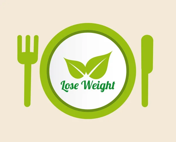 Χάσετε βάρος — Διανυσματικό Αρχείο