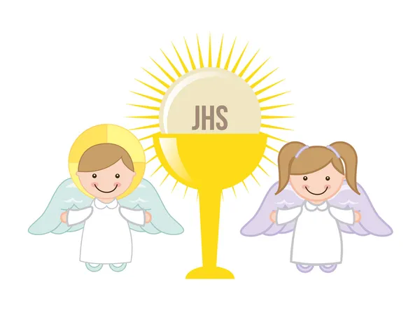 Eucharist design — Stock Vector