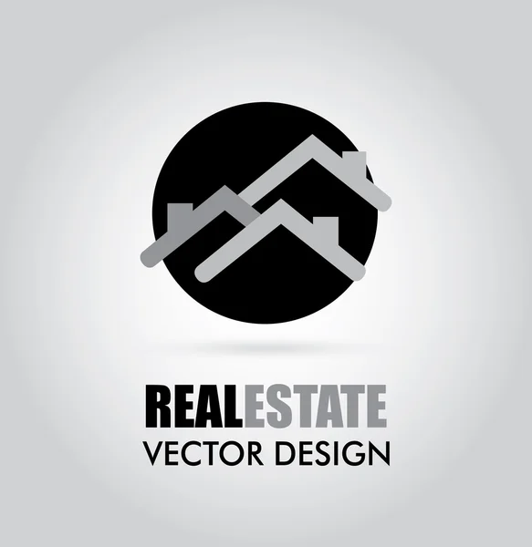 Real estate design — Stock Vector