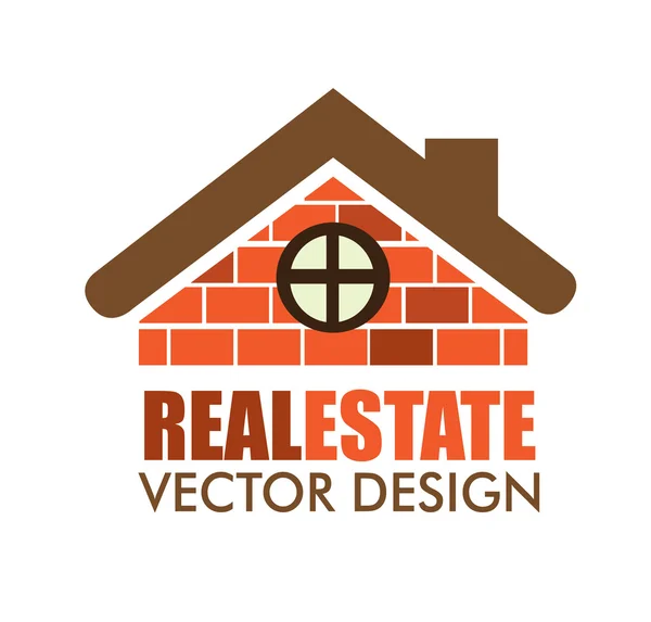 Real estate design — Stock Vector