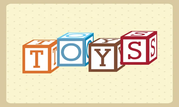 Diseño de juguetes — Archivo Imágenes Vectoriales