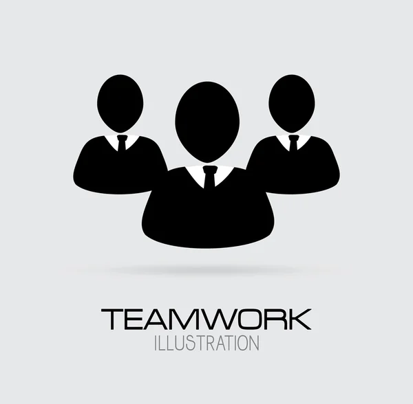 Teamwork — Stock Vector