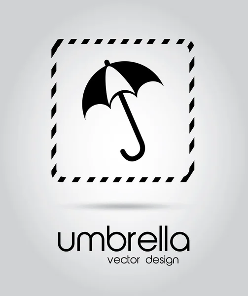 Şemsiye tasarımı — Stok Vektör