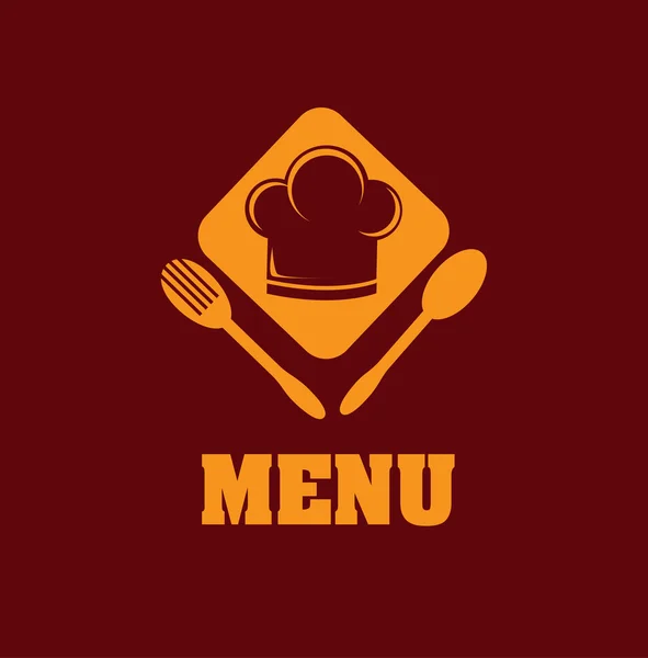 Design de menu — Vetor de Stock