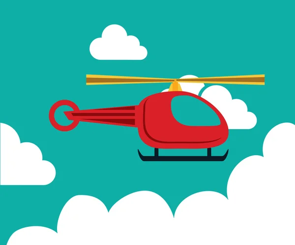 Diseño de aeronaves — Vector de stock