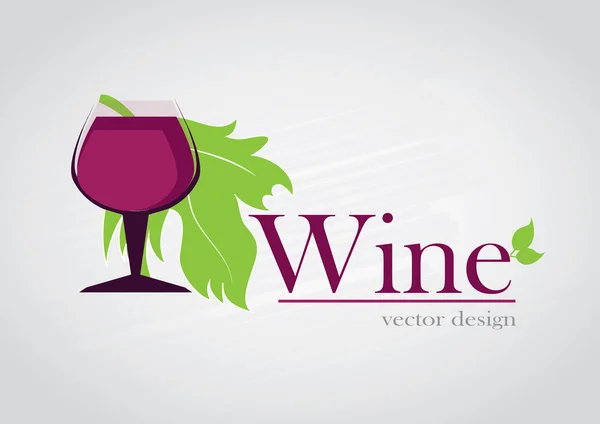 Diseño del vino — Archivo Imágenes Vectoriales