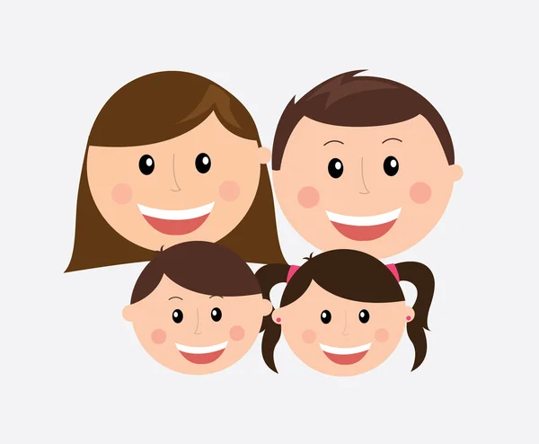 Family design — Stock Vector