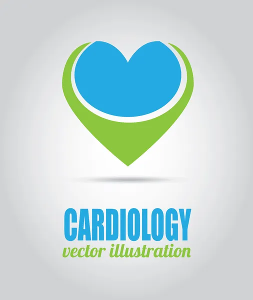 Cardio design — Stock Vector