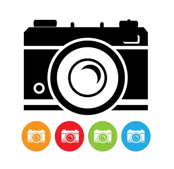 Camera design — Stock Vector