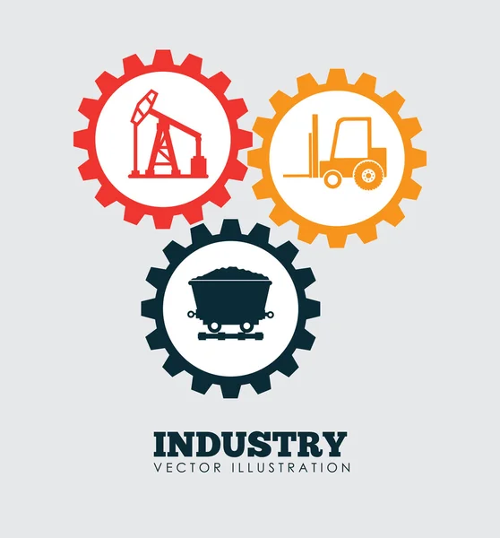 Diseño industrial — Vector de stock