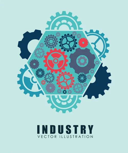 Industry design — Stock Vector