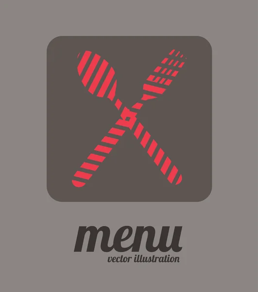 Conception de menu — Image vectorielle