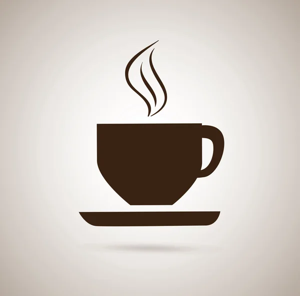 コーヒーのデザイン — ストックベクタ
