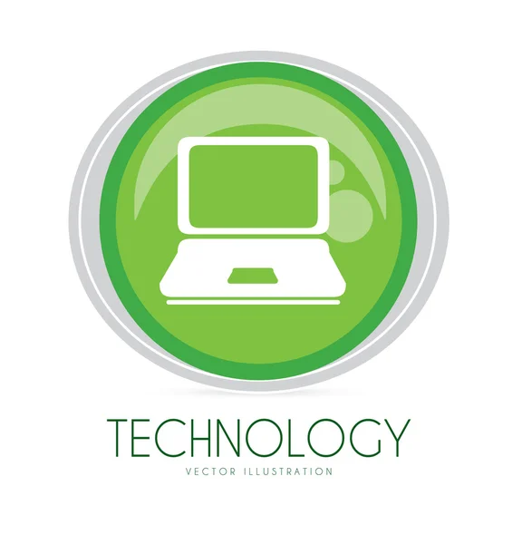 Diseño tecnológico — Vector de stock