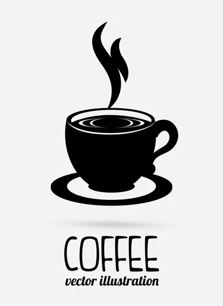 Design de cafea — Vector de stoc