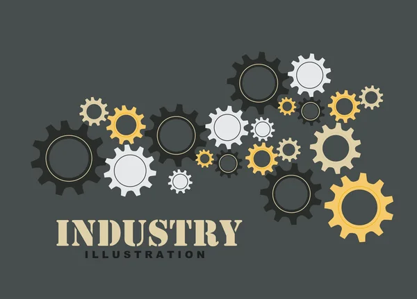 Industrie ontwerp — Stockvector