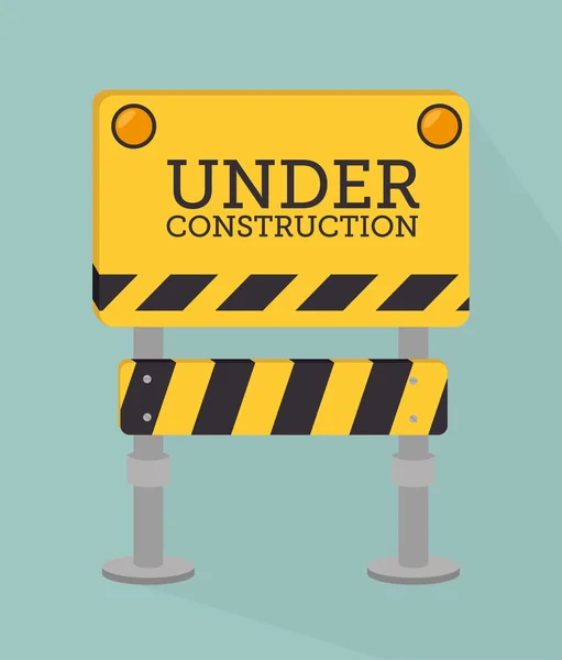 Under construction — Stock Vector