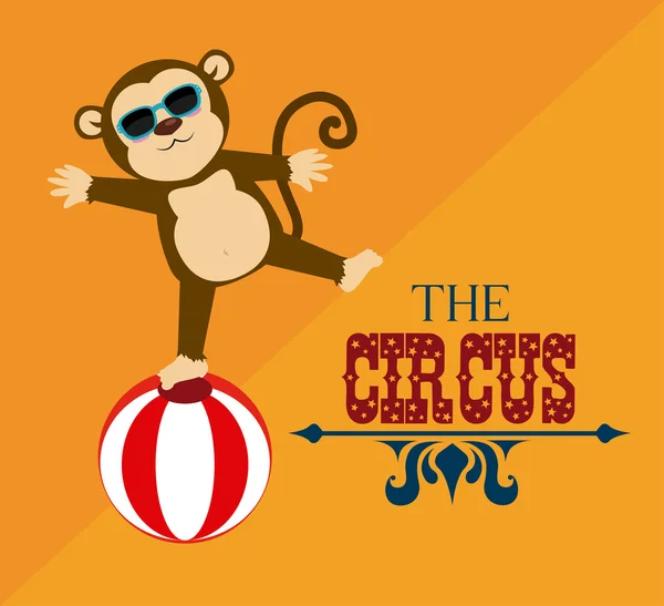 Circus ontwerp — Stockvector