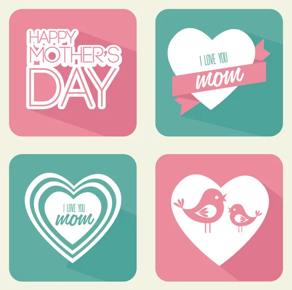 Dia das mães — Vetor de Stock