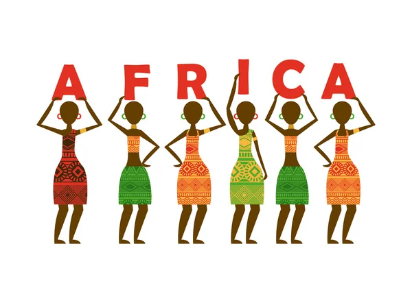 Afrique design — Image vectorielle