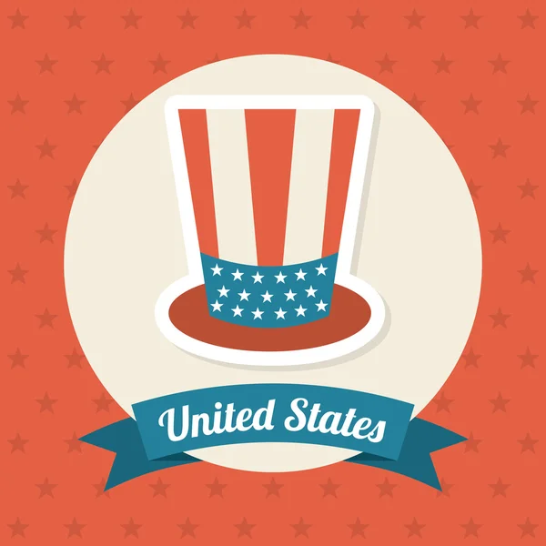 Diseño de usa — Vector de stock