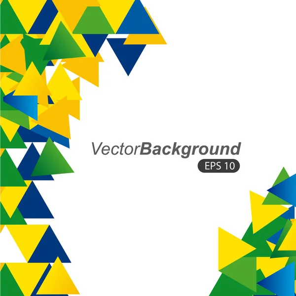Brasilien design — Stock vektor