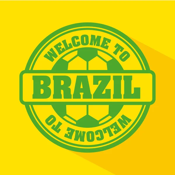 Brasilianisches Design — Stockvektor