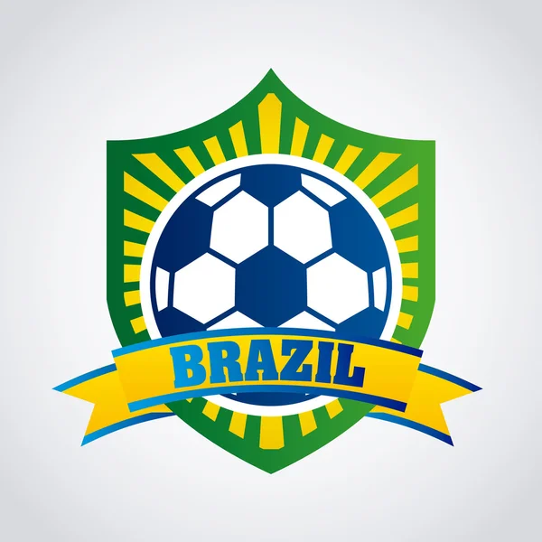 Projekt Brazylia — Wektor stockowy