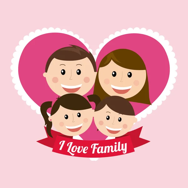 Family design — Stock Vector