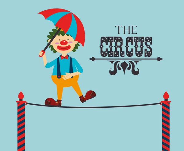 Circus ontwerp — Stockvector