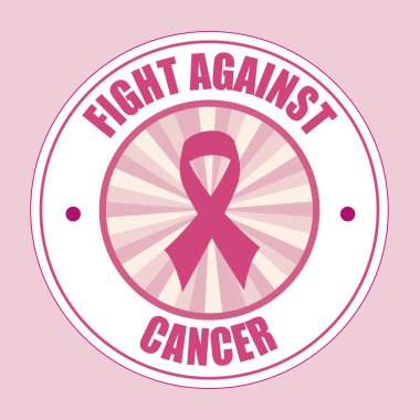 Cancer campaign design clipart