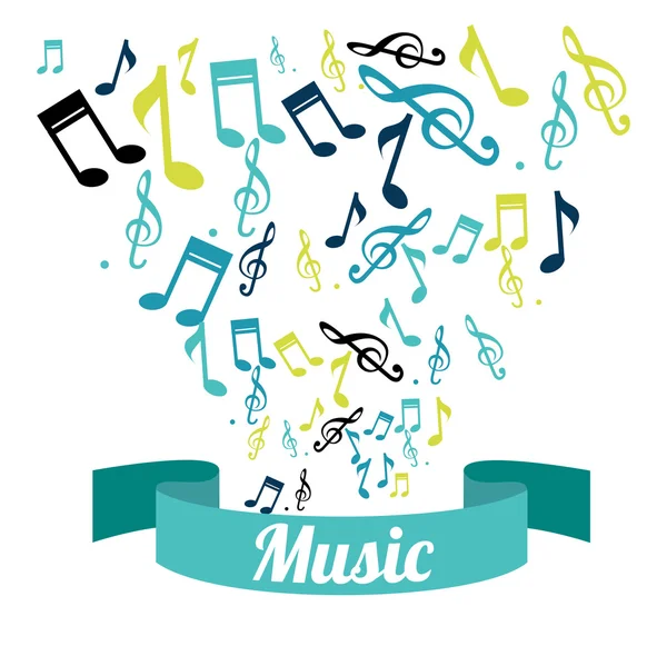 Music design — Stock Vector