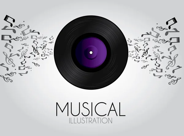 Music design — Stock Vector