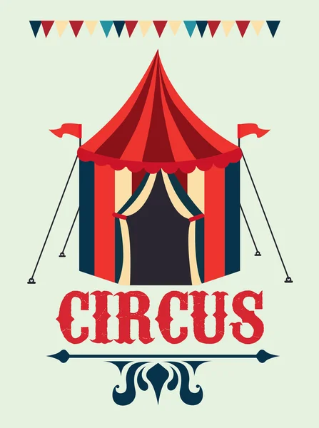 Cirkus design — Stockový vektor