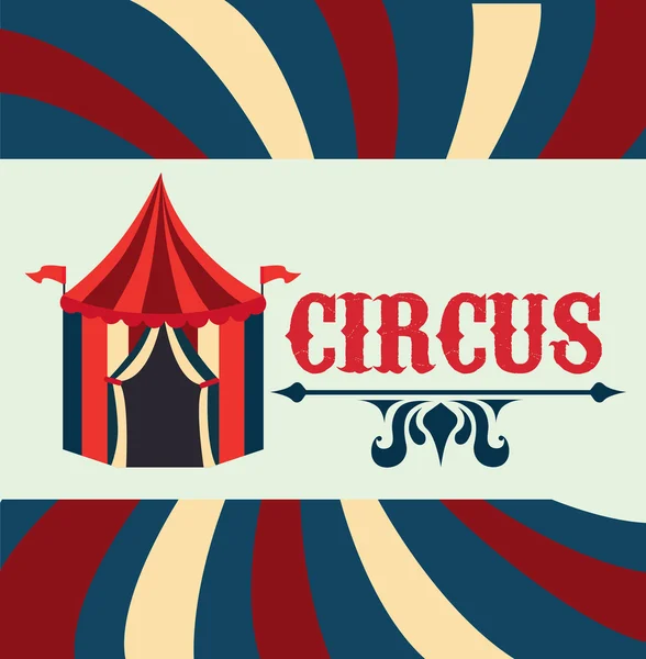 Design de circo —  Vetores de Stock