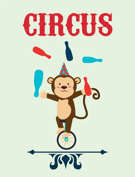 Circus ontwerp — Stockvector