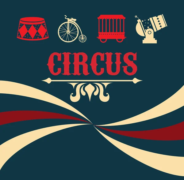 Design de circo —  Vetores de Stock
