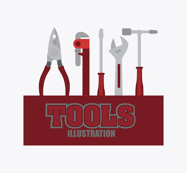 Diseño de herramientas — Archivo Imágenes Vectoriales