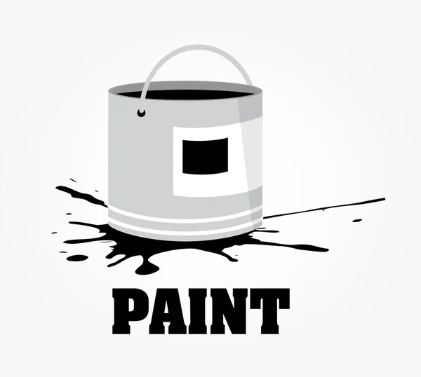 Paint design — Stock Vector